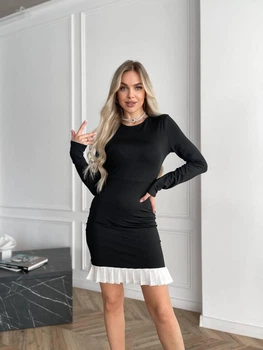 Вишукана та елегантна сукня А1001в Simply Sexy чорний S