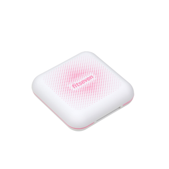 Кейс для капсул Fitseven TP005WP, білий з ромбами