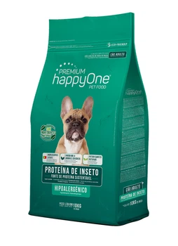 Сухий гіпоалергенний корм happyOne Premium Adult Dog Insect Protein для собак з протеїном комах 10 кг