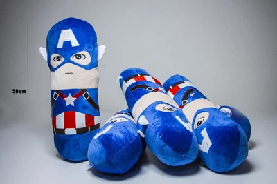 Игрушка мягкая CAPTAIN AMERICA БАТОН 50 см для мальчиков, для девочек