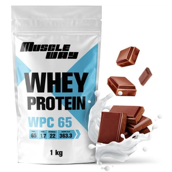 Протеин сывороточный MuscleWay Whey Protein 65% 1 кг на 22 порции Молочный шоколад (14-125-ksb65-mw-rs-6)
