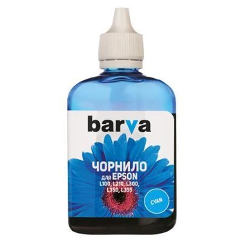 Чорнило Barva EPSON L100/L210/L300/L350/L355 90г (T6642) CYAN