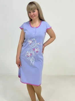 Туніка жіноча кулір Lilac Lily Pars 60-62 Бузкова (39375333-4)
