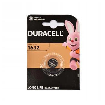 Батарейка літієва DURACELL CR1632 на блістері 1шт