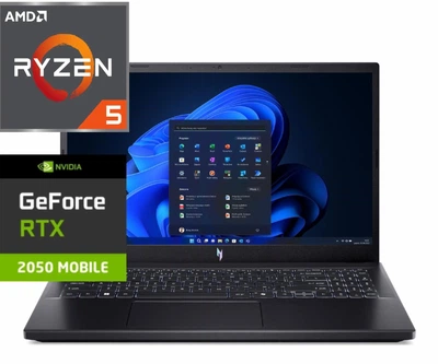 Ноутбук (2024) для геймінгу Acer Nitro V Ryzen 5-6600H/ 16GB / 512GB/ RTX2050 / 15,6" 144Hz
