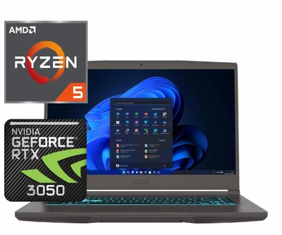 Ноутбук (2024) for gaming MSI Thin A15 R5-7535HS/ 64GB / 2TB/ Win11x Licensed/ RTX3050 / 15.6" 144Hz