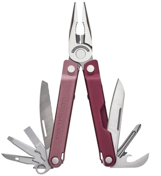 Мультитул Leatherman Bond Heathered Cranberry (14 інструментів)