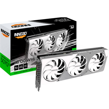 Видеокарта Inno3D GeForce RTX 5070 Ti X3 OC White (N507T3-16D7X-176068W) EU [132418]