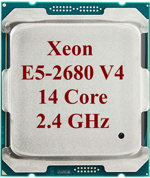 Процессор Intel Xeon E5-2680 V4 2,4 GHz (3,3 GHz) 14 ядер Socket 2011-3 (LGA2011-3) SR2N7 (Б/У) (№3157)