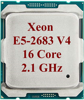 Процессор Intel Xeon E5-2683 V4 2,1 GHz (3,0 GHz) 16 ядер Socket 2011-3 (LGA2011-3) SR2JT (Б/У) (№3159)