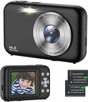 Фотоаппарат AOREGRE DC406 44Мп / CMOS / Full HD 30 fps / 16Х зум / Черный Б/В