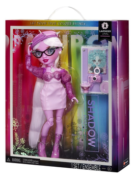 Lalka z akcesoriami Rainbow High Shadow High F23 Fashion - Lavender Lynne (0035051592815)
