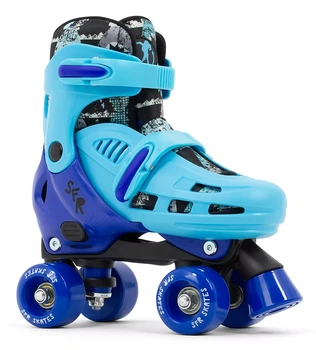 Детские ролики квады SFR Hurricane IV Blue р 25.5-29 (rk604)