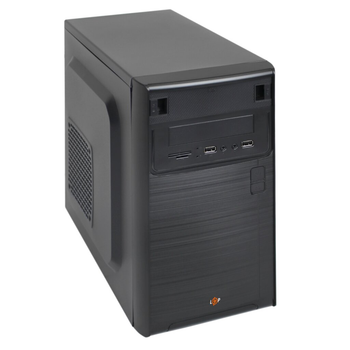 Корпус LogicPower LP 6103 MATX з блоком живлення 400 Вт, вентилятор 8 см, 2×USB 2.0