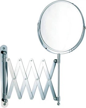 Зеркало настенное выдвижное для ванной комнаты IKEA FRÄCK двустороннее косметическое для макияжа 380.062.00
