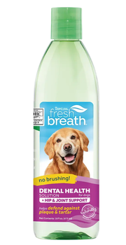Домішка у воду для собак TropiClean Fresh Breath Підтримка суглобів, з глюкозаміном, 473 мл