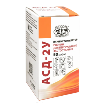 Антисептик стимулятор Дорогова АСД -2 (АСД-2У), 50 мл