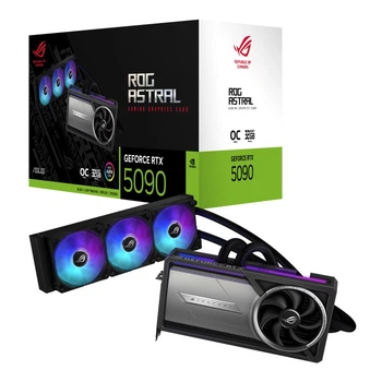 Видеокарта ASUS GeForce RTX 5090 ROG Astral LC 32GB GDDR7 OC Edition (ROG-ASTRAL-LC-RTX5090-O32G-GAMING)