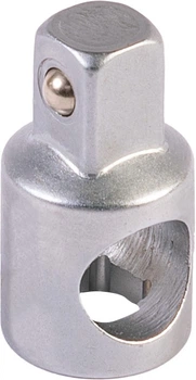 Переходник 1/2"H - 3/8"B с отверстием для воротка, CRV MASTER TOOL 78-0086