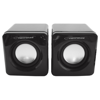 Акустические колонки Esperanza Speakers EP111 2x3W 4 Ом 60-20000 Гц Black (3036694)
