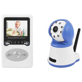 Цифровая радионяня с камерой и экраном 803 G 2.4" 350 mAh 50 м Blue (568)
