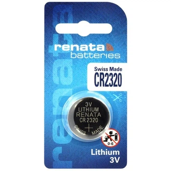 Батарейка литиевая Renata CR1620 Lithium, 3V, блистер 1шт