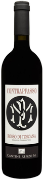 Вино Renzo Masi Contrappasso Rosso di Toscana IGT 2022 червоне сухе 0.75 л 14% (8005256000424)
