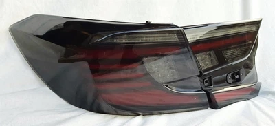 Задние фары альтернативная тюнинг оптика фонари LED на Honda ACCORD 10 ZW черная 18- Хонда Аккорд L2402