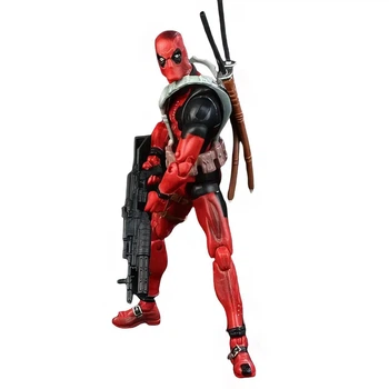 Реалістична фігурка Дедпула з набором аксесуарів - Deadpool, Marvel, 15СМ