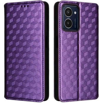 Чехол Deexe Rhombus Book для HMD Pulse / Pulse Pro / Pulse Plus - Purple