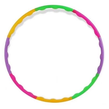 Хула хуп (обруч) Hula Hoop дитячий діаметр 63 см різнокольоровий