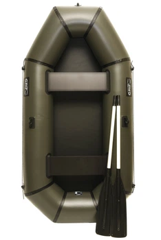 Надувная резиновая лодка Grif boat GL-240 для рыбалки и охоты на воде (220606)