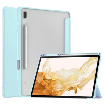 Чохол TPUCristal SlimTPU Spen holder для Samsung Galaxy Tab S9 Plus / S9+ FE / S10+ 12.4 Голубий