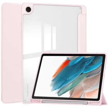 Чохол TPUCristal SlimTPU Spen holder для Samsung Galaxy Tab A11 Plus SM X230 X235 X236 Світло-рожевий