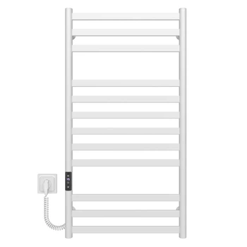 Рушникосушка електрична HEATPRO Leona P12 1000x500 вуглецева сталь (Білий, Лівостороннє підкл.) ( BH-LN100050012EWL )
