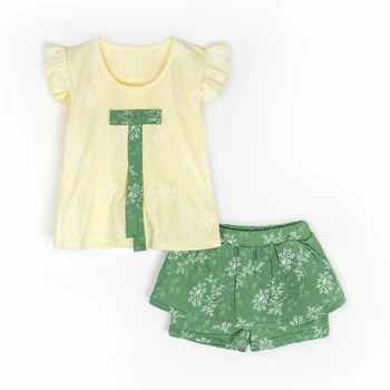 Літній костюм Dexter`s для дівчинки summer color 104 см зеленый