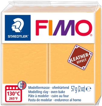 Полимерная глина Fimo Leather-effect 57 г. Шафран жёлтый (8010-109)