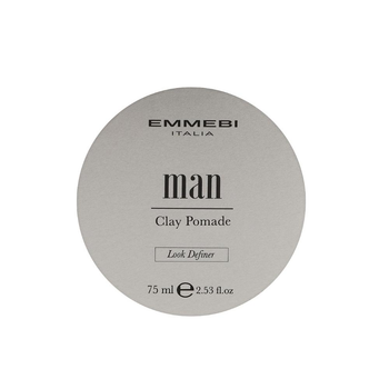 Помада глиняна для волосся Emmebi Italia Man Clay Pomade 75 мл