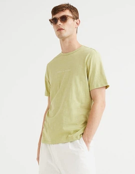 Футболка H&M М0135691 (10698415) колір зелений (М0135691 - 203870)