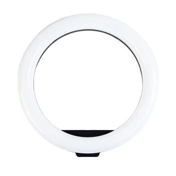 Селфи-колесо PLOKAMA LED PK-330 с диаметром 33 см, 120 светодиодов, 3200K / 5500K / 6500K, черное