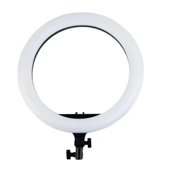 Селфи-кольцо PLOKAMA LED PK-360 с диаметром 36 см, 36 светодиодов, 3200K – 5500K, пластик, 30 Вт, черное