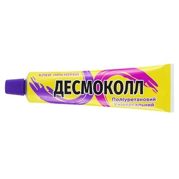 Суперклей поліуретановий "Десмоколл" прозорий, тюбик 40 мл