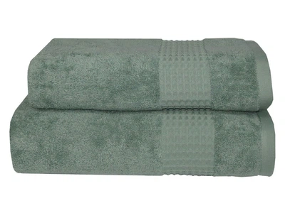 Полотенце Parisa. Terry Waffle J-403 оливкового цвета-70х140