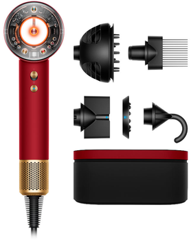 Фен Dyson Supersonic HD16 Nural Red Velvet/Gold (594823-01)