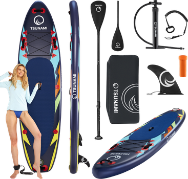 Надувна SUP дошка TSUNAMI Bolt T08 320 см з веслом (P-5907739314277)