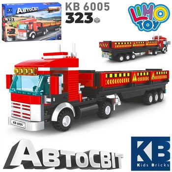 Конструктор трейлер 323 детали KB 6005