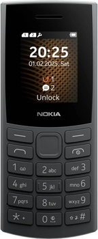 Мобильный телефон Nokia 105 (2025) DualSim 2G Charcoal (SP01Z07Z2076Y)