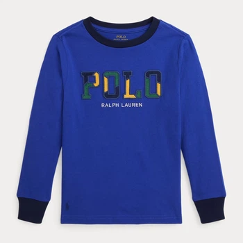 Подростковый лонгслив для мальчика Ralph Lauren 212093096 176 см Синий (1159829682)
