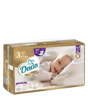 Дитячі підгузки Dada Extra Care розмір 3 4-9кг 50шт