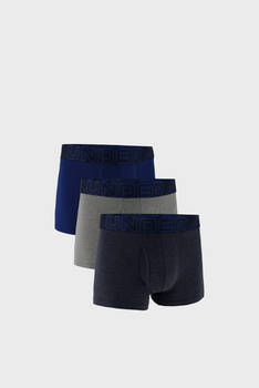 Труси боксери (3 шт) Under Armour Underwear Boxers UA PERFORMANCE COTTON - SOLID 3 3 S Різнокольорові 1383891-410